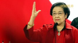 PROFIL. Potret Ketua Umum PDI Perjuangan, Megawati Soekarnoputri, yang saat tengah menari kundur para kader partai agar tidak mengikuti retret Prabowo. (doc.Gesuri/Linkking.id)