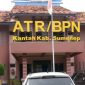 BANGUNAN. Potret Kantor BPN Sumenep yang berlokasi di Jalan Payudan Barat Nomor 02, Mastasek, Pabian, Kecamatan Kota, Sumenep. (doc.Infopublik/Linkking.id)