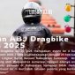 PERLOMBAAN. Potret pelaksanaan ABJ Dragbike Sumenep 2025, salah satu joki motor siap melaju di lorong hitam. (doc.Redaksi Linkking.id)