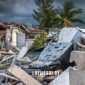 BENCANA. Potret rumah dan banguan rusak akibat gempa dengan kekuatan yang begitu tinggi. (doc.GettyImages/CHUYN/Linkking.id)