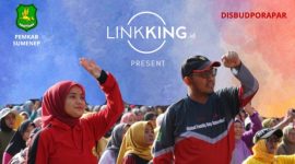 FLAYER. Potret event Birokrasi Bugar siap menyambut kebugaran ASN di Sumenep dalam memberikan pelayanan publik yang prima. (doc.Redaksi Linkking.id)