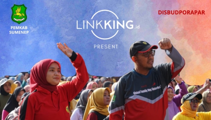 FLAYER. Potret event Birokrasi Bugar siap menyambut kebugaran ASN di Sumenep dalam memberikan pelayanan publik yang prima. (doc.Redaksi Linkking.id)