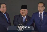 KOMPAK. Presiden Prabowo Subianto bersama dua mantan presiden, Susilo Bambang Yudhoyono dan Joko Widodo, dalam acara peresmian BPI Danantara, Senin, 24 Februari 2025. (doc.Detik Bali/Linkking.id)