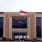 BANGUNAN. Potret Mapolres Sumenep yang berlokasi di Jalan Urip Sumoharjo, Kecamatan Kota, tampak dari arah depan. (doc.Redaksi Linkking.id)
