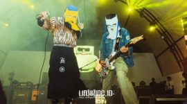 TAMPIL. Band Sukatani menolak keras tawaran dari Kapolri Jenderal Listyo Sigit Prabowo untuk menjadi Duta Kepolisan. (doc.ANTARA FOTO/Oky Lukmansyah/Linkking.id)