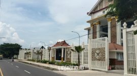 LOKASI. Potret Kantor DPRD Sumenep yang berlokasi di Jalan Trunojoyo, Gedungan, Kecamatan Batuan. (doc.Redaksi Linkking.id)