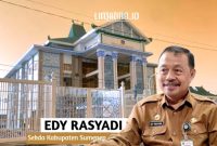 KOLASE. Potret Sekda Sumenep, Edy Rasyadi, tanggapi soal efisiensi anggaran, anggota DPRD meradang. (Dok. Redaksi Linkking.id)