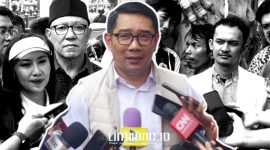KOLASE. Potret Ridwan Kamil, saat diwawancara awak media semasih menjabat sebagai Gubernur Jawa Barat. (Dok. Voi/Linkking.id)
