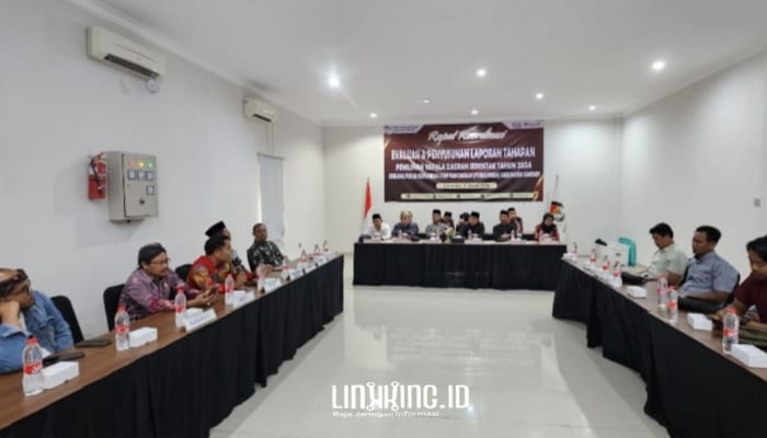 KONDUSIF: rapat evaluasi pelaksanaan Pemilihan Kepala Daerah (Pilkada) 2024 pada Jumat, 21 Maret 2025 (Dok. Redaksi Linkking)