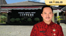 BERKELANJUTAN: Kepala Bappeda Kabupaten Sumenep, Arif Firmanto, ikut menegaskan komitmen Pemkab Sumenep dalam memperkuat ekonomi daerah melalui pengembangan sektor unggulan, inovasi, dan peningkatan kualitas SDM . (Dok. Redaksi)