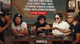 TANGKAPAN LAYAR. Potret video klip terbaru single baru Slank berjudul 