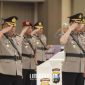 GESER JABATAN. Mutasi kapolres dan PJU Polda Jatim berlangsug khidmat. (Dok. Redaksi Linkking)