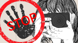 ILUSTRASI: Stop kekerasan terhadap jurnalis. Kebebasan pers harus dijaga, bukan dibungkam. (Dok. Redaksi Linkking.id)