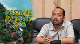 DUKUNG PENUH: Ketua DPRD Sumenep berikan apresiasi terhadap pelaksanaan Festival Kreasi Ketupat 2025 sebagai upaya pelestarian budaya lokal. (Dok. Istimewa)