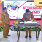 AGENDA: Kepala Bappeda Sumenep, Arif Firmanto disaksikan Wakil Bupati dalam penandatanganan berita acara Musrenbang RPJMD 2025- 2029 di Pendopo Agung Keraton Sumenep (06/5)