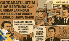 GARDASATU JATIM Siap Bertindak Ungkap Jaringan Mafia Cukai Rokok Ilegal di Jawa Timur