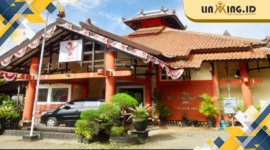 MEGAH: Gedung Kantor Dinas Pemberdayaan Masyarakat dan Desa (DPMD) Sumenep yang berada di Jalan Trunojoyo Desa Kolor No. 118 (Dok. Redaksi)