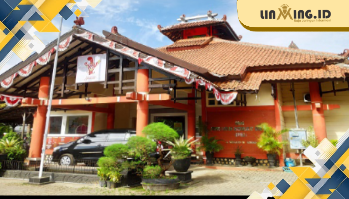MEGAH: Gedung Kantor Dinas Pemberdayaan Masyarakat dan Desa (DPMD) Sumenep yang berada di Jalan Trunojoyo Desa Kolor No. 118 (Dok. Redaksi)