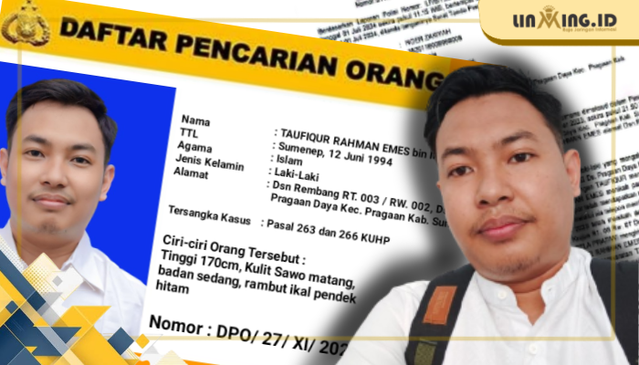 DPO : Taufiqur Rahman Emes, Tersangka pemalsuan dokumen pernikahan (redaksi)