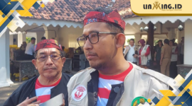 WAWANCARA: Bupati Sumenep, Ach. Fauzi Wongsojudo bersama wabup saat ditemui di Pendopo Sumenep.