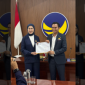 SERAH TERIMA: Akis Jasuli saat menerima SK sebagai ketua Ketua DPD Partai NasDem Sumenep 2025–2029 di Jakarta (Red)