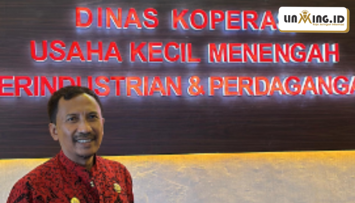 PROFIL. Kepala Dinas Koperasi, Usaha Mikro, Perindustrian dan Perdagangan (DKUPP) Sumenep, Moh. Ramli