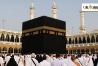Ilustrasi: jutaan jemaah haji dari berbagai belahan dunia yang berada di sekitar Ka'bah (redaksi)