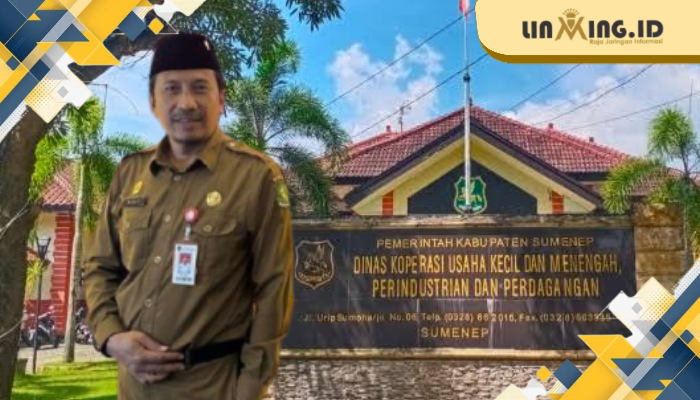 POTRET: Moh. Ramli, Kepala Dinas Koperasi Usaha Kecil Menengah, Perindustrian dan Perdagangan (DKUPP) Kabupaten Sumenep